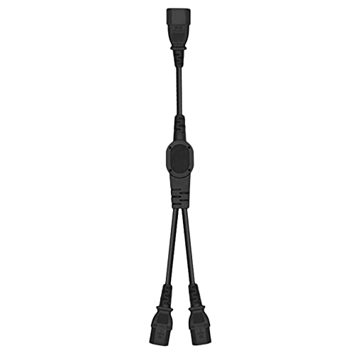 Azwamkue 電力延長コード、Iec320 C14から213 1-In-2延長電源コード 炊飯器用、電気ケトル(2M)