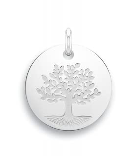 Médaille Arbre de Vie en Or jaune 375/000 pour femme et enfant