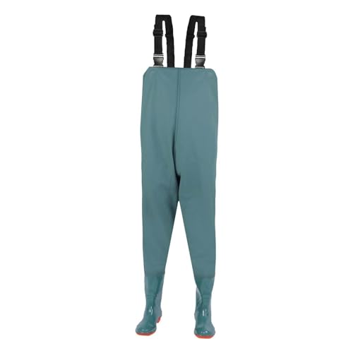 Cuissardes de poitrine pour homme imperméables et respirantes avec semelle à crampons