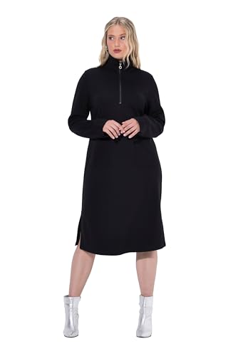 Robe manches longues col camionneur avec poches pratiques