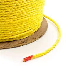 ABB Ropes & Niwars Polypropylene Rope Yellow 100 Meters - Durable, Strong & Weather Resistant for Outdoor & Indoor Use, Boating, Camping, DIY Projects & More - High Tensile Stre (4mm x 100 Meters)-image-42