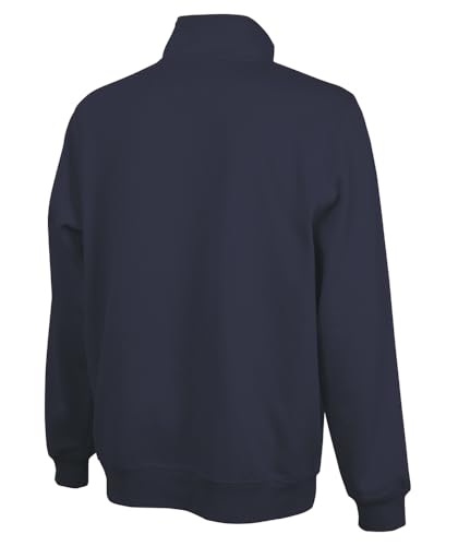 Image of Charles River Apparel Men's Crosswind Quarter Zip Sweatshirt