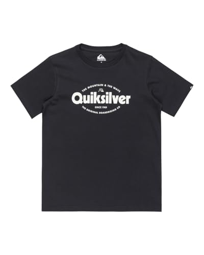 Quiksilver, Ev Shape All Days Camiseta de Manga Corta, Niño, 12 años, Dark Navy