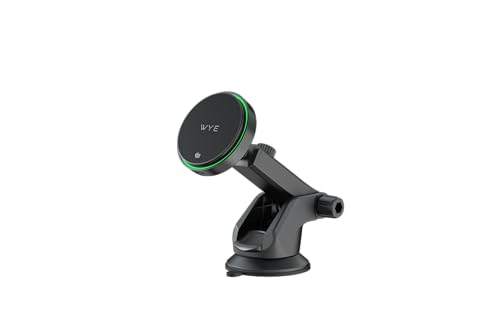 Cargador magnético inalámbrico coche 25W WYE soporte negro para salpicadero Q12.2-MPP