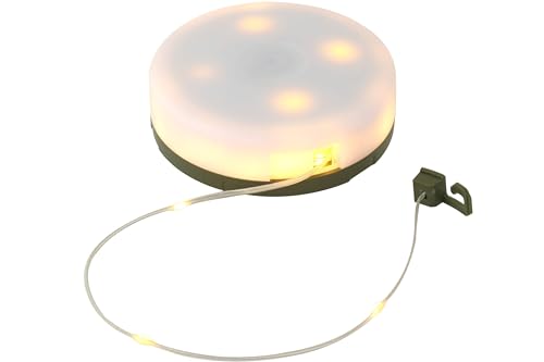 Lampe camping batterie rechargeable KYNAST avec guirlande LED intégrée extérieur