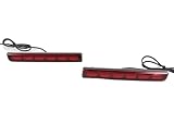 WUPEDI Juego de luces LED traseras intermitentes for coche, reflectoras for Toyota, Rush y Luxio 2014-2017, antiniebla, freno señal giro, conjuntos for Luz trasera con intermitente