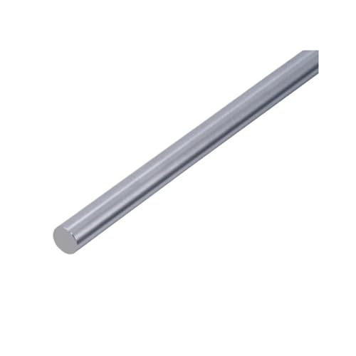 Heavy-Duty Ball Bearing Drawer Guides 1PC 316 Stainless Steel 12MM Round Rod Bar Ground Stock Linear Shaft Guide Linear Motion Rod 100-550mm for CNC 3D Printer DIY(500mm)