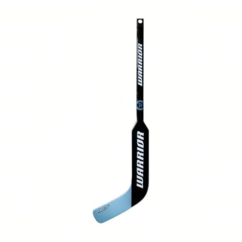 Warrior MOJO Mini Hockey Stick, Goalie, Black/Sky Blue