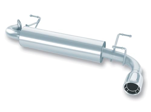BORLA 11732 Axle-Back Performance Exhaust System for 1999-2005 Mazda Miata MX-5 NB 1.8L 4 Cyl. Manual Transmission Rear Wheel Drive.