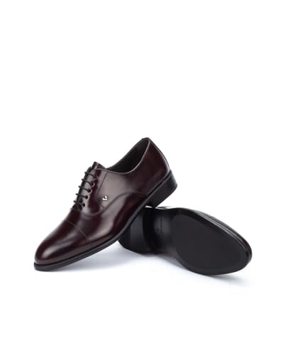 Martinelli Para Hombre. 1691-2856T Zapatos De Piel Arlington 1691 Burdeos (39), Plano, 1 A 3Cm, Cordones, Fiesta, CláSico - 5