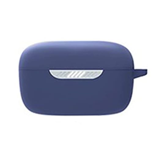 GLASSNOBLE Mjukt silikonskydd skal anti-fall hörlurar fodral kompatibel med -J-BL LIVE FREE NC trådlösa hörlurar