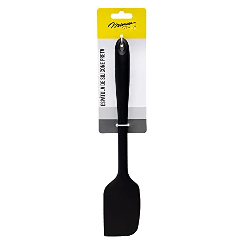 Mimo Style Utensílios Espátula de Silicone, Preto, 28.5 x 5.5 cm 6 Mimo Style Utensílios Espátula de Silicone, Preto, 28.5 x 5.5 cm - Imagem 6