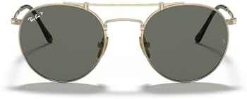 Ray-Ban Rb8147M Polarized Round Sunglasses Gold 50.0 mm: Buy