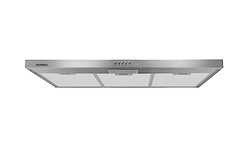 Depurador de Ar Mondial, Inox, 90cm, 110V, 165W - DP90-01