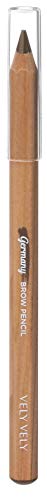 VELY VELY Germany Brow Pencil - Long Lasting Classic Stabilo Pencil Natural Seamless Blending Easy to Use Eyebrow Brush, 5 Colors (0.04oz / 1.14g) #ASH CACAO