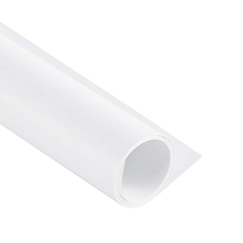 Almencla 3 x fundo de PVC foto estúdio fotografia, 0,5 x 0,5 metros branco