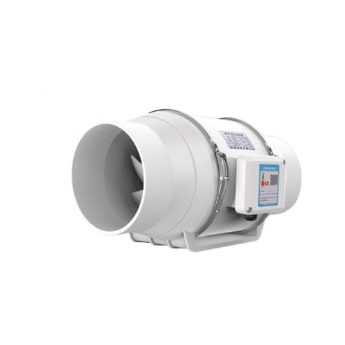 Extractor de aire de 100mm ideal para ventilación continua y baños 2