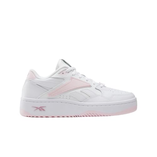 Image of Reebok Kid's ATR Chill Sneaker, White /Dusty Rose /Frosted Berry, Big Kid 4