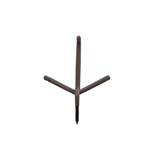 Treestand Hunting Gear Holder Turkey Foot (2 Pack) - Soft Rubber & Coated Steel Treestand Gear