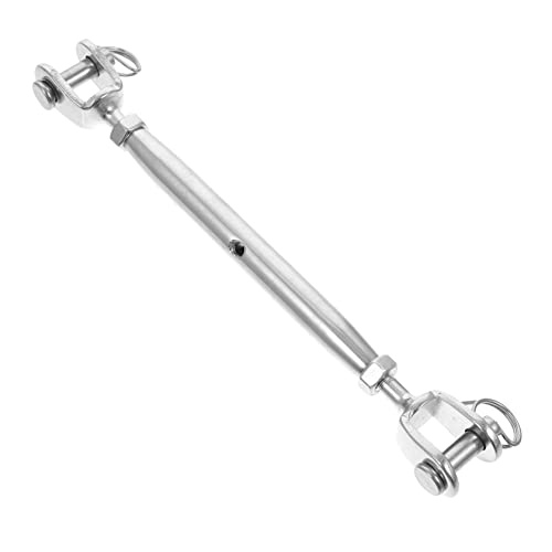 COSMEVIVI Stainless Steel Closed Body Turnbuckle Screw Wire Closed Wire Rigging Screw