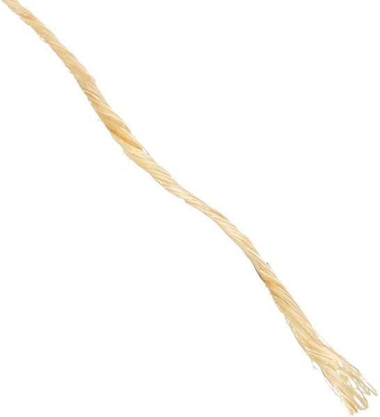 1-Ply x 1500' Foot Natural Fiber Twisted Home & Garden Sisal Twine - Pack of (3)