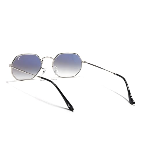 Image of Voyage UV Protection & Gradient Hexagonal Sunglasses for Men & Women