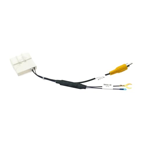 24P Retain Fatory Car Parking Backup Reverse Rearview Camera Video in Cable Adapter Converter Plug for Kia Sportage R