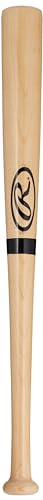 Rawlings Unisex Mb24 Rawlings Natural Mini Bat 17 inch oz , Beige, 17-Inch 17-Ounce UK, Multi-coloured - Image 2