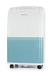 Orbegozo Dh 2070, Deshumidificador Con Capacidad De Deshumidificación De 20L/Día, Refrigerante R290, Depósito 3,6 L, Área De Aplicación 120 M2, Sistema Anti-Congelación, 420 W, Blanco