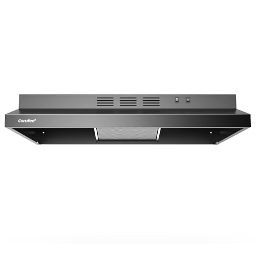 COMFEE' 30 Inch Under Cabinet Range Hood, 200 CFM Ducted/Ductless