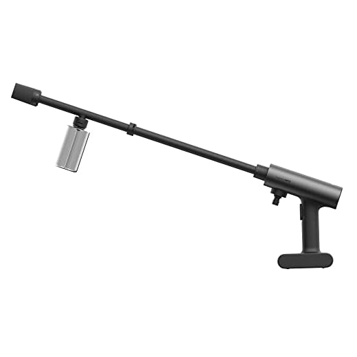 HOTO Hidrolimpiadora de Alta Presión 20V, Limpiador a Presión con Boquilla Ajustable 5 en 1, Batería Extraíble de 2500 mAh, Liviana y Portátil, Ideal para Limpieza y Riego de Autos, Cercas y Pisos