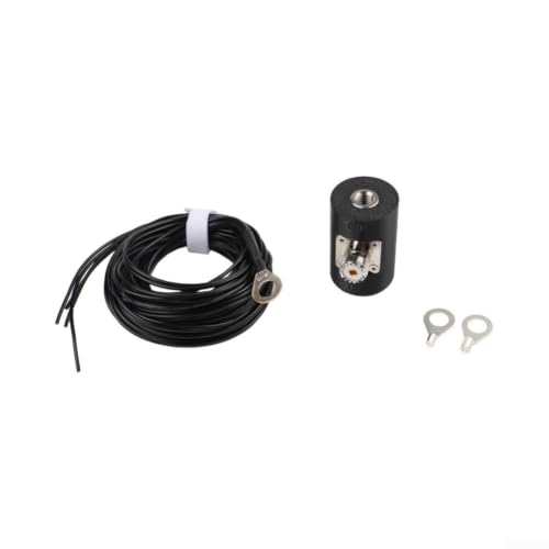 Adaptador SO239 con rosca M10 para evitar caídas de varilla telescópica