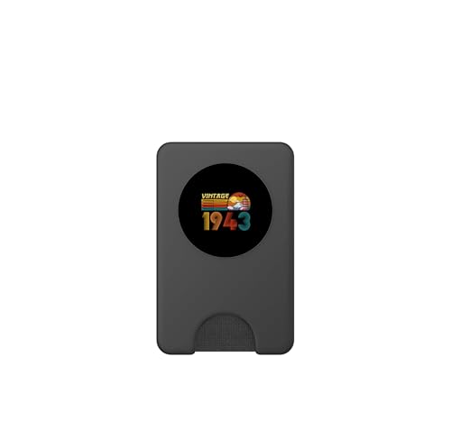 Cadeau 83 ans PopSockets PopWallet MagSafe vintage 1943 rétro