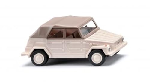 Wiking 003902 H0 Volkswagen 181 Ivory 1:87 Not a Children's Toy Miniature Model/Collector's Item, Multicolor, 0.1020833333
