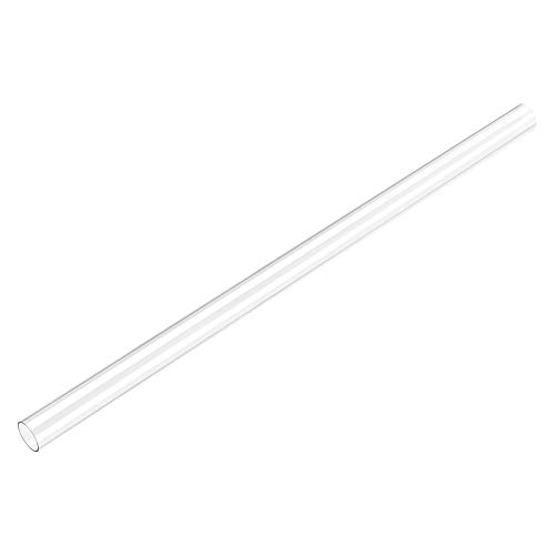 Image of uxcell Clear Rigid Tubing 10mm(25 /64'') ID x 12mm(15 /32'') OD x 1Ft Length Round Plastic Polycarbonate Tube