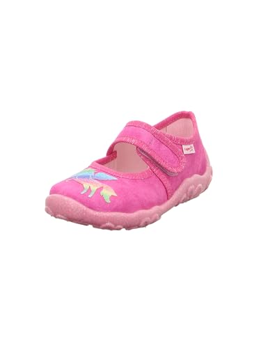 Superfit Mädchen Bonny Hausschuhe, Rosa Mehrfarbig 5500, 35 EU