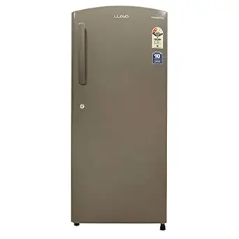 Havells-Havells -LLOYD Refrigerator Single Door 255L 2 Star Fixed Speed Stainless Steel GPPS/Honey Comb GLDC272SSST2PB