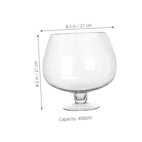 Aquarium poisson rouge transparent et petit bocal betta pour table - 3