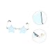 BESPORTBLE Rimless Star Shaped Sunglasses for Parties Fashionable Unisex Eyewear Irregular Design and UV Protection