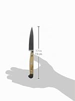 Güde Solingen - Spickmesser geschmiedet, 8 cm, Olivenholz, ALPHA OLIVE, Office Messer, Doppelkropf, Handmade Germany – Ansicht 7