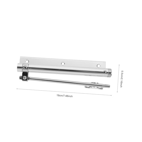 Cierrapuertas automático ajustable para un control de cierre suave en el hogar 3