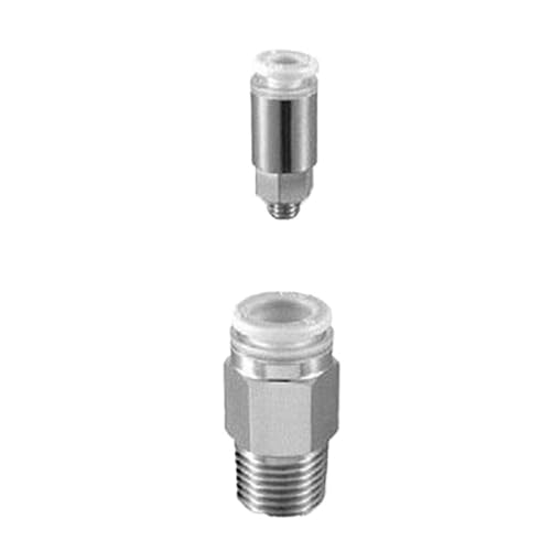 Conector neumático de un toque KPGH06/08/10-01/02/03 para limpieza de tuberías de aire 2