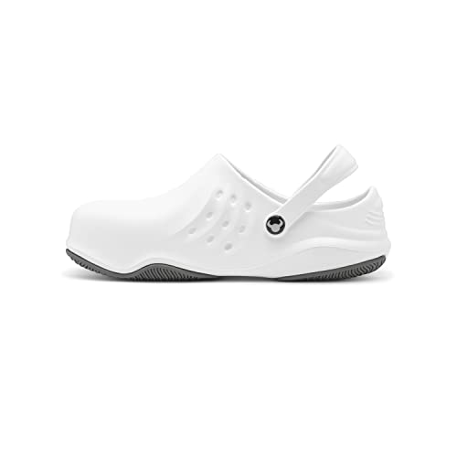 Suecos Magnus, Zoccoli Unisex-Adulto, Bianco, 41