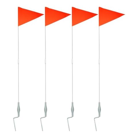 QWORK 60-Inch Soccer Corner Flags Cover