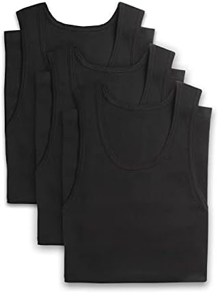 Harbor Bay by DXL Big and Tall Athletic T-Shirt 3-Pack, Black, 5XL-Tall