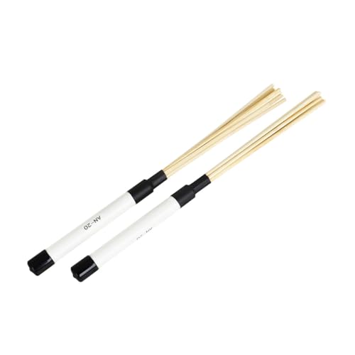 Baquetas para percusión ELAYARD para batería de jazz y práctica de tambor caja miniatura 4