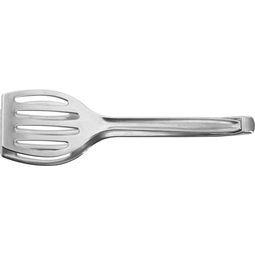 Westmark Separating Chefs Grill Tongs Spatulas 27.5 cm/11 inch, Silver, Material: Aluminium, Can be Seperated into two Spatulas, Tongs for BBQ, J603 - Image 5