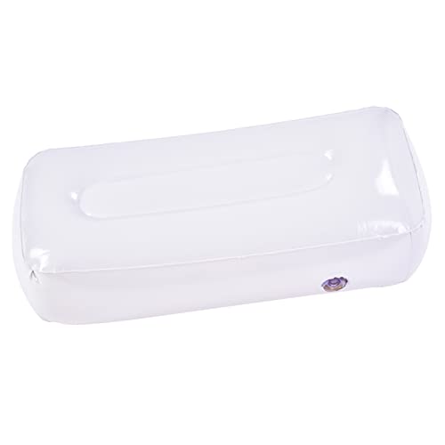 Gavigain Cushion Comfortable Portable Inflatable Thicker Seat Camping Fishing White