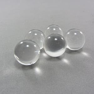 1 inch Solid Clear Acrylic Balls +/-0.005