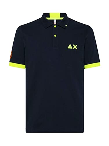 SUN 68 Polo Uomo A3212007 in Cotone Elasticizzato